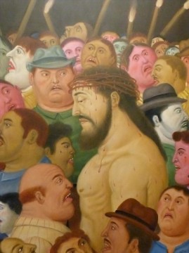 jesus christ Painting - Jesus Fernando Botero